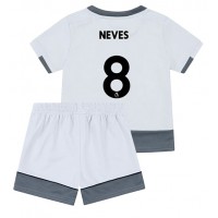 Wolves Ruben Neves #8 Fotballklær Tredjedraktsett Barn 2022-23 Kortermet (+ korte bukser)